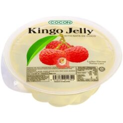 Kingo Jelly Lychee with coconut gel