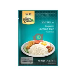 Spice paste sing coconut rice