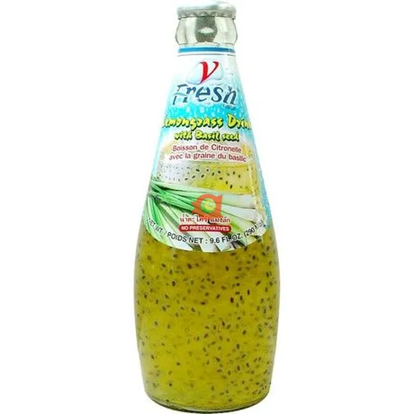 V-Fresh Sitruunaruohojuoma basilikan siemeniä