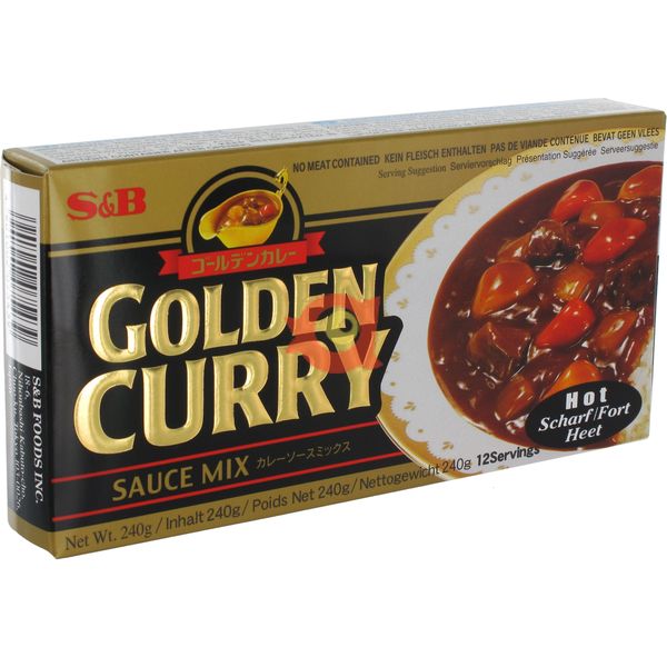 Gyllene curry Hot 220g