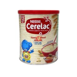 Honung och vete med mjölk