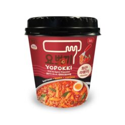 Yopokki rice Cake & Ramen cup - Hot Spicy