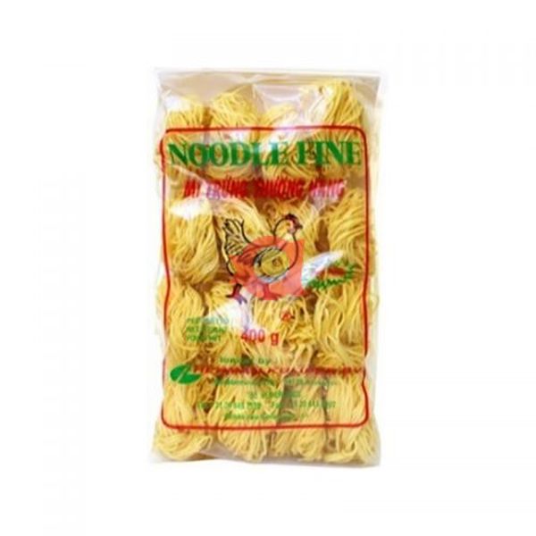 Fina äggnudlar tunna