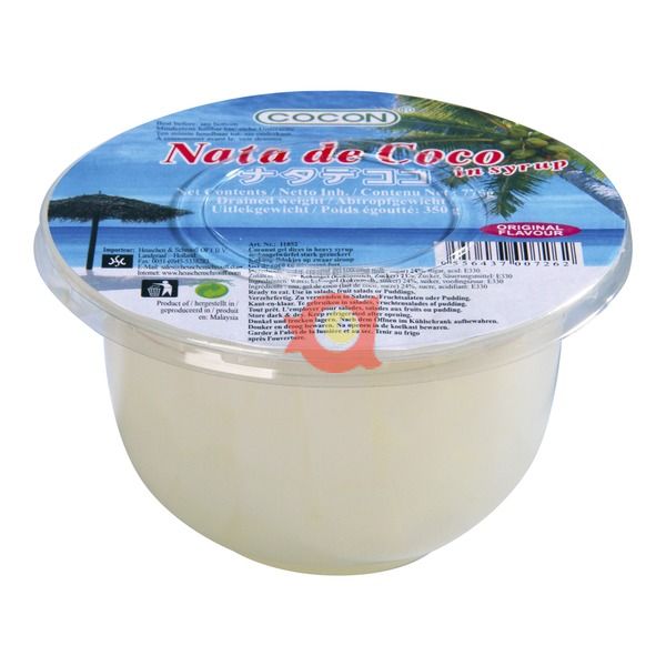 Nata de coco originaali maku