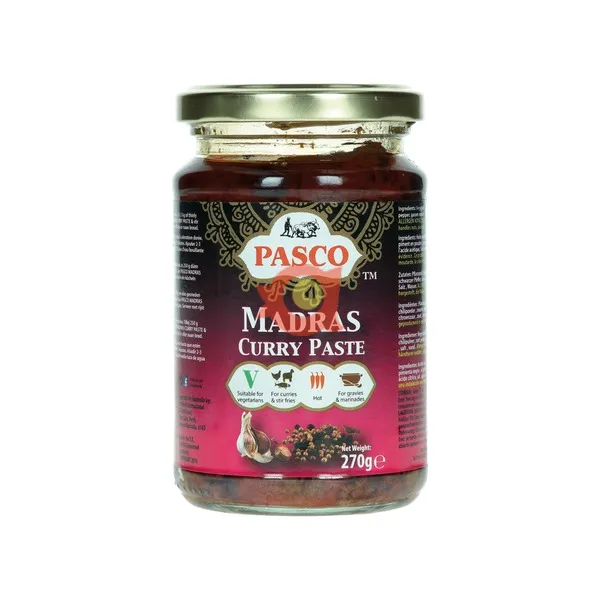 PASCO Madras currypasta 270g