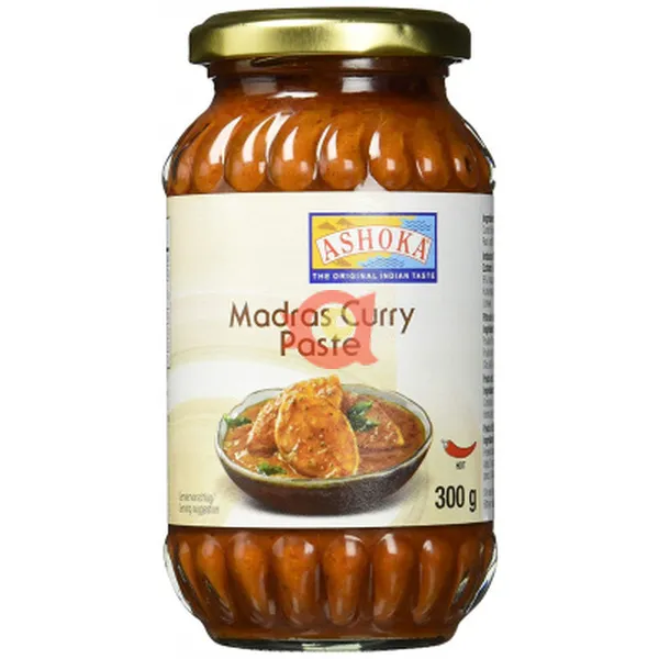 Madras Curry Paste 300g Ashoka