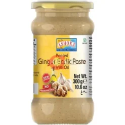 Peeled ginger-garlic paste with oil 300g Ashoka