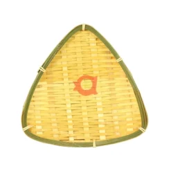 Bamboo Dish Basket Triangle