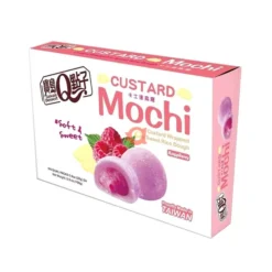 Q Vaniljsås Mochi Hallonsmak 168g