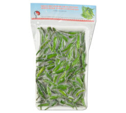 Green chili peppers