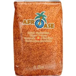 Red Split Lentils 1kg Afroase