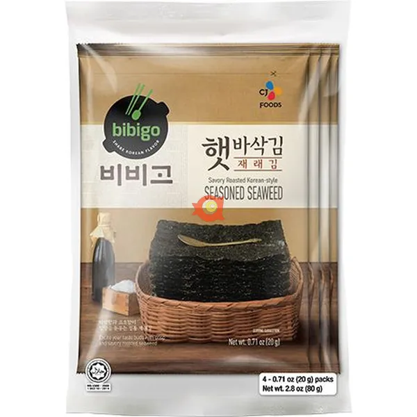Crispy Toasted Seaweed (Sesame) 20gx4pack
