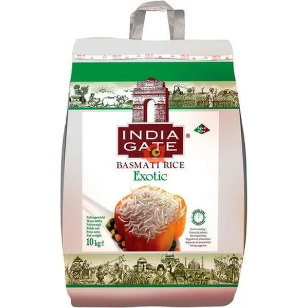 Basmati rice Exotic 10kg India Gate