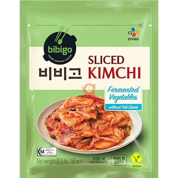 Kimchi viipaloituna