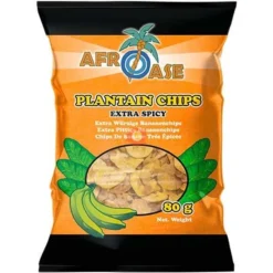Plantain Chips Extra Spicy Afroase