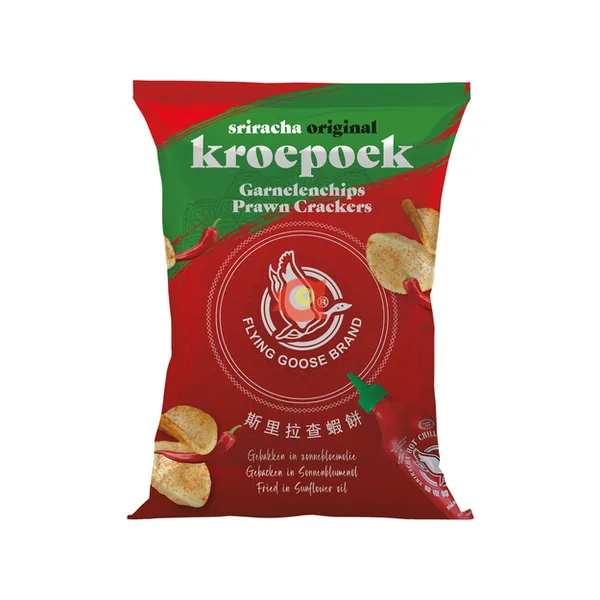 Sriracha-katkarapukeksit