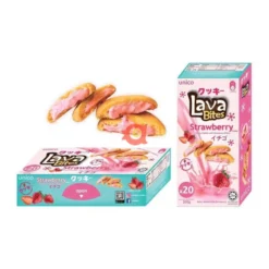 Lava bites Cookies Strawberry 200g