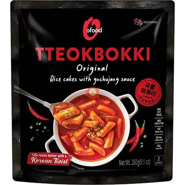 Topokki with Gochujang Sauce