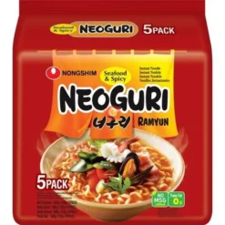 NongShim Neoguri skaldjur kryddig nudel 5pack