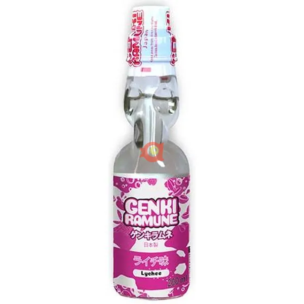 Genki Ramune Litchi smak