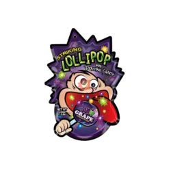 Lollipop Popping Candy Grape 13.8g