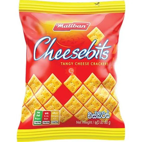 MALIBAN Cheese Bits Crackers 80g