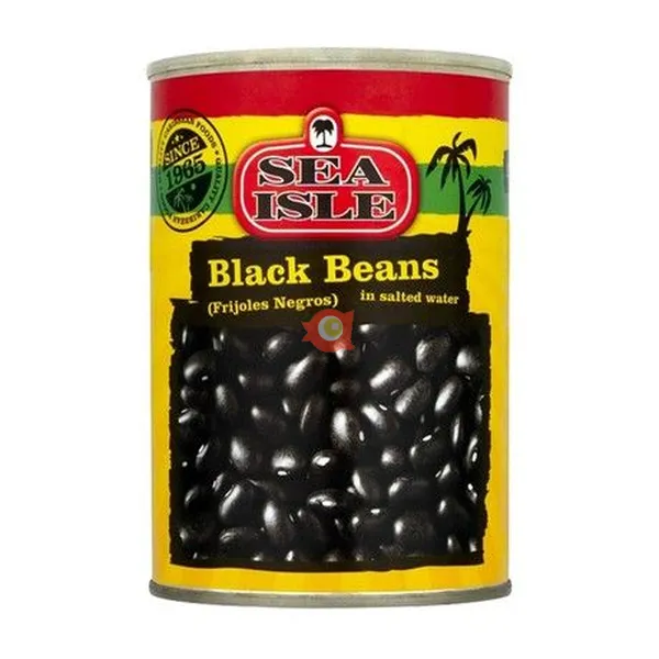 SEA ISLE Mustapavut 400g