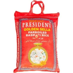PRESIDENT Basmati Rice Golden Sella 5kg