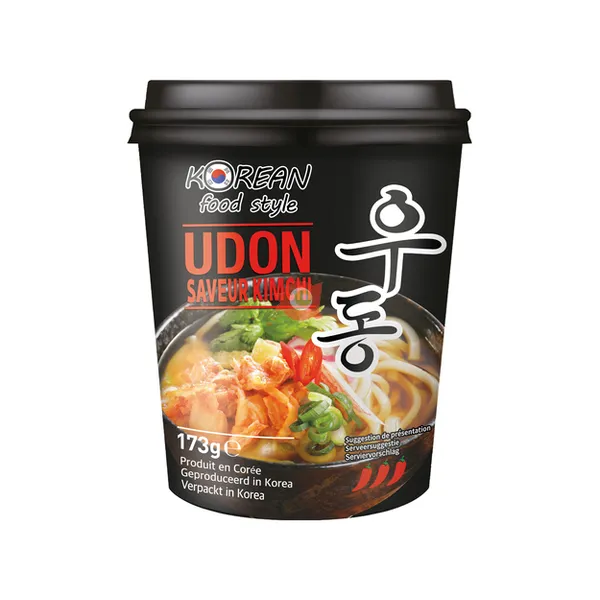 Udon Noodles Kimchi Flavour 173g