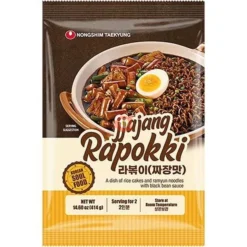 Topokki med Ramyun & Jjajang sås