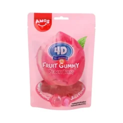 Peach gummy candy Amos