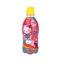 Hello Kitty jordgubbs- och hallondryck