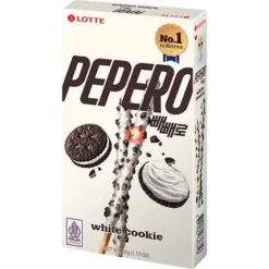 White cookie Pepero LOTTE
