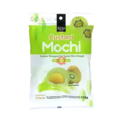 Kiwi Custard Mochi