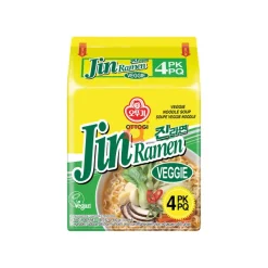 Instant Noodles Jin Ramen Vegetable 4pack