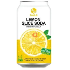 Sitruunaviipalesooda 340ml Fruit.B